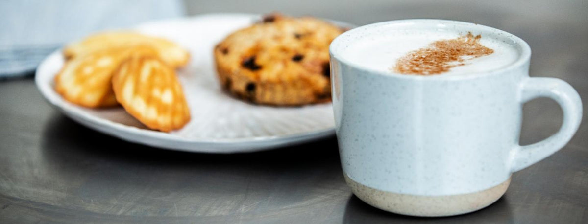 Tea Latte and Pastries