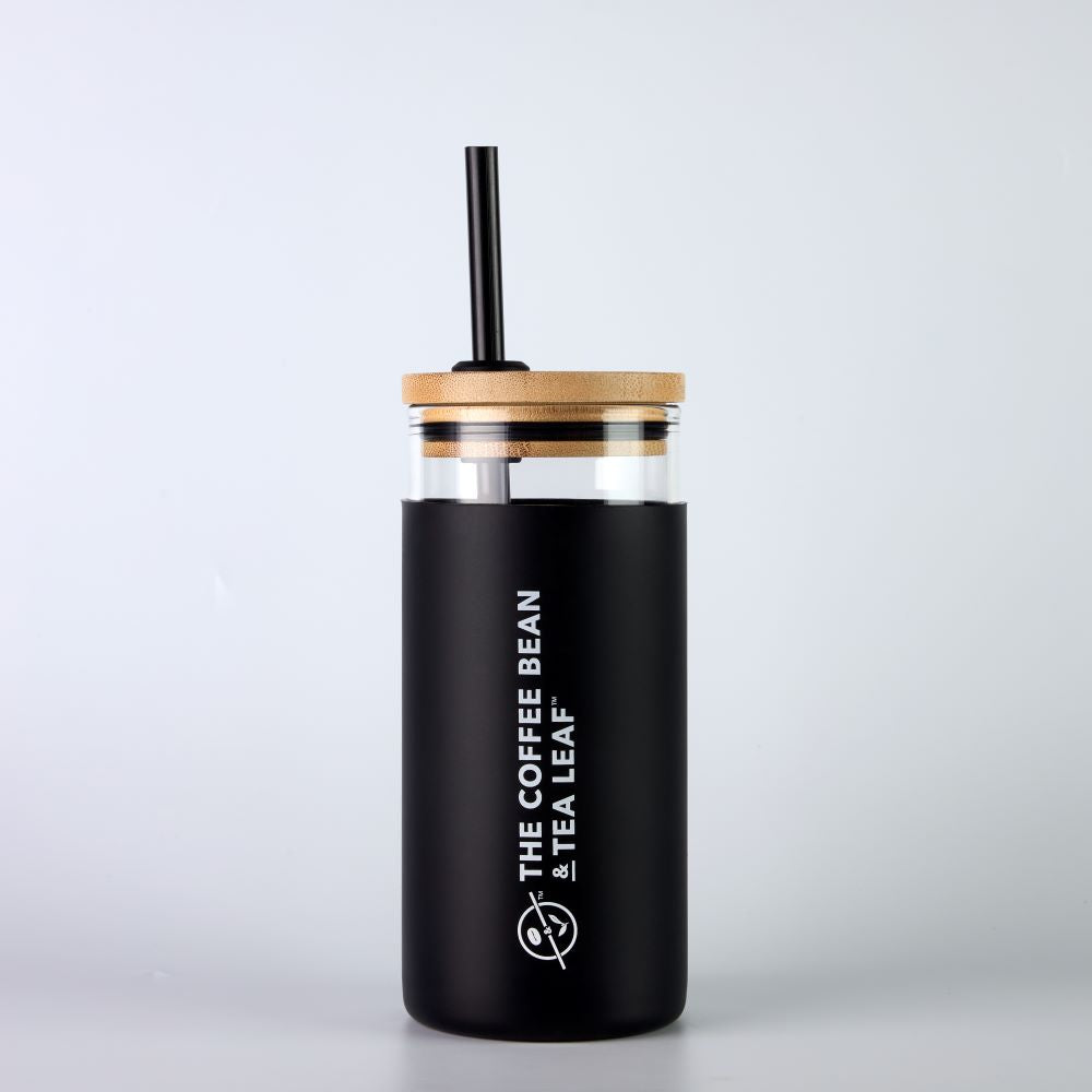 CBTL Glass Tumbler Black