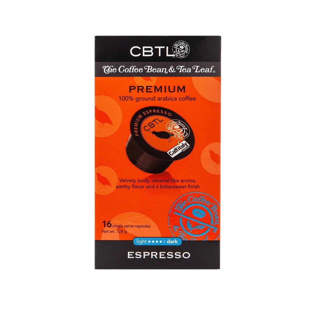 CBTL Premium Espresso Capsules 16ct box