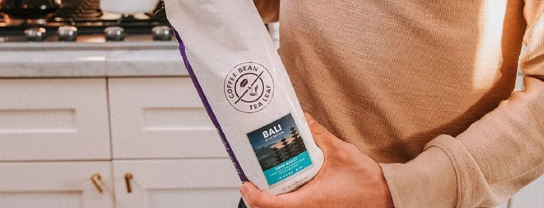 Man Holding Coffee Bag