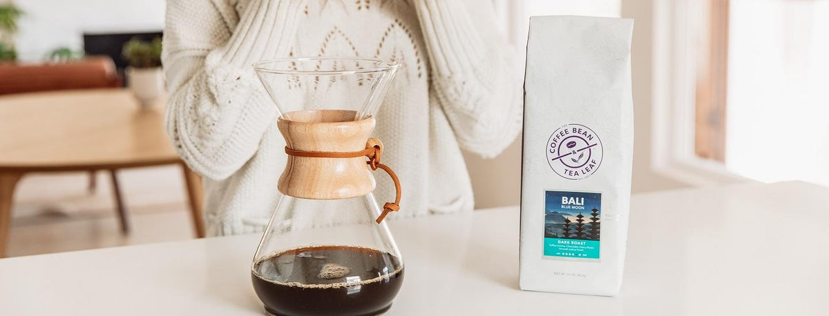 Pot of Coffee and Coffee Bag