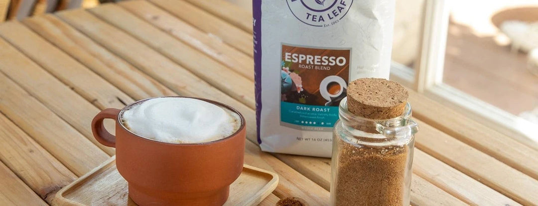 Cup of Coffee and Coffee Bag
