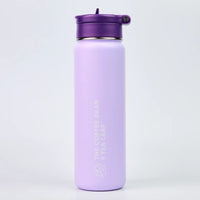 24oz Insulated Water Bottle with Flip-up Straw (Light Purple)
