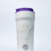 CBTL Vacuum Seal Travel Tumbler White