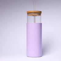 21oz Cup Wrap Leatherette Hibiscus