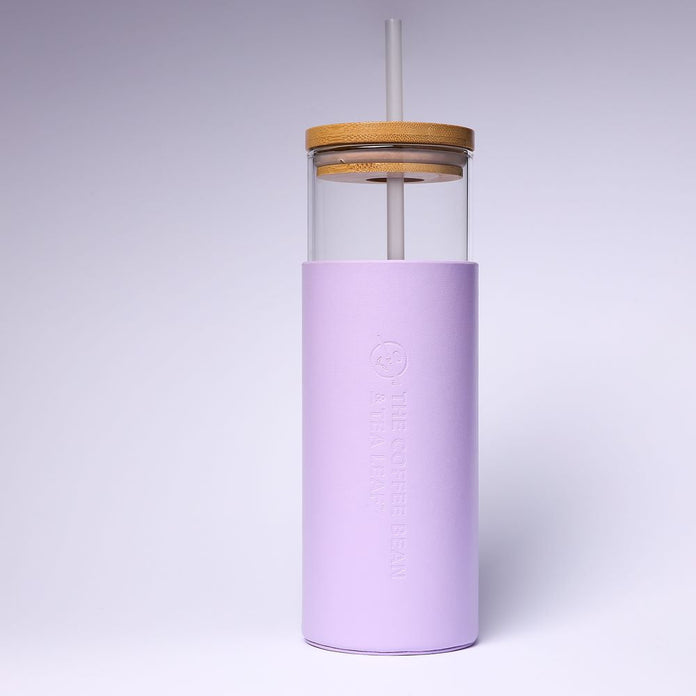 21oz Cup Wrap Leatherette Hibiscus