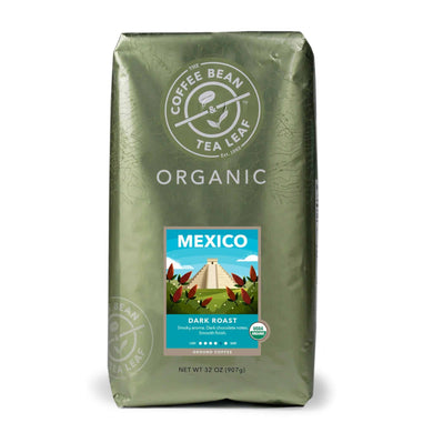 Organic Mexico Dark Roast Ground coffee 2lb Bag by The Coffee Bean & Tea Leaf