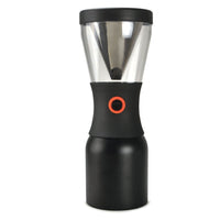 Portable cold brew coffee maker black Asobu 34oz 1l