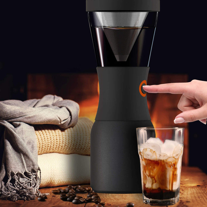cold brew coffee maker for home asobu black 34oz 1l