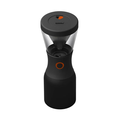 portable cold brew coffee maker asobu black top