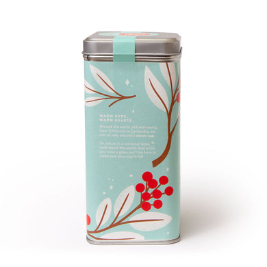 Limited edition Winter Dream Tea 20 count tea bag tin by The Coffee Bean & Tea Leaf - Side 2