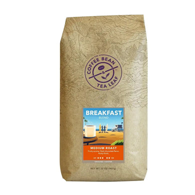 Breakfast Blend Medium Roast Ground Coffee 2lb Bag