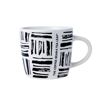 Burrard Black and White Ceramic Mug 14oz from The Coffee Bean & Tea Leaf