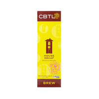 CBTL House Decaf Coffee Capsules Single Serve Pods from The Coffee Bean & Tea Leaf 10ct Box