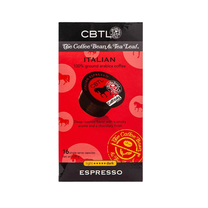 CBTL Italian Espresso Capsules 16ct box