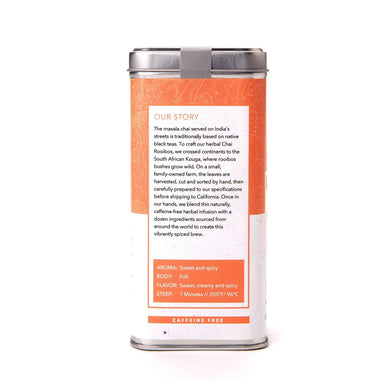 Chai Rooibos Herbal Tea Bags by The Coffee Bean & Tea Leaf 20ct - Side 1