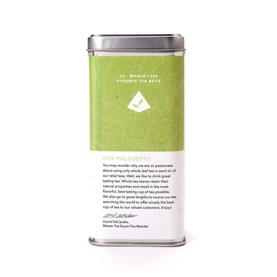 Cherry Blossom Green Tea Bags from The Coffee Bean & Tea Leaf 20ct - Back