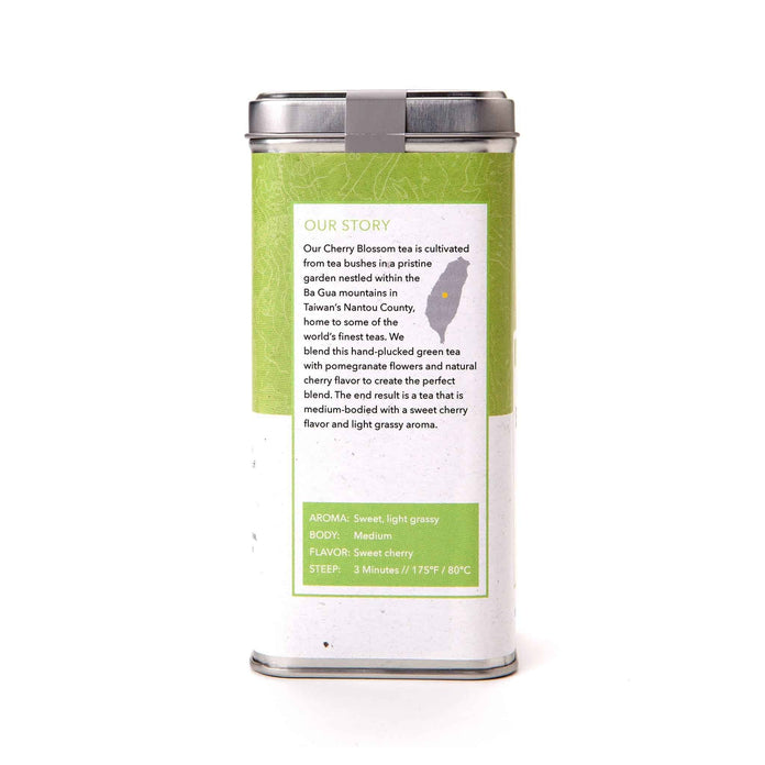 Cherry Blossom Green Tea Bags from The Coffee Bean & Tea Leaf 20ct - Side 1