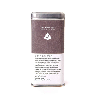 English Breakfast Black Tea Bags from The Coffee Bean & Tea Leaf 20 ct - Back