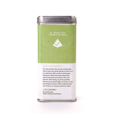 Strawberry Cream Green Tea bags from The Coffee Bean & Tea Leaf 20 ct - Back