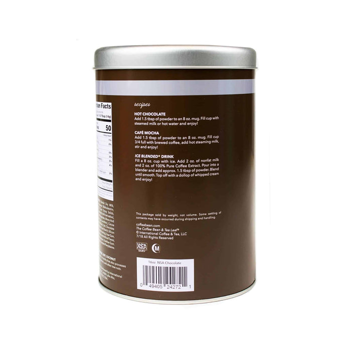 No Sugar Added Chocolate Powder Special Dutch 22oz from The Coffee Bean & Tea Leaf - Side
