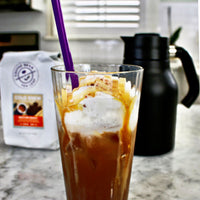Salted Caramel Cold Brew with Cold Foam