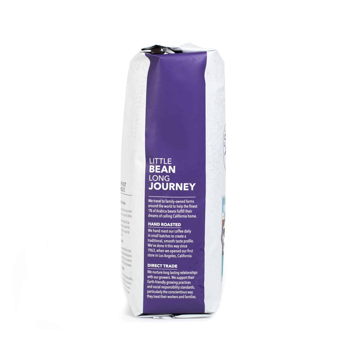Sumatra Medium Roast Coffee 1lb Whole Bean by The Coffee Bean & Tea Leaf -side 2