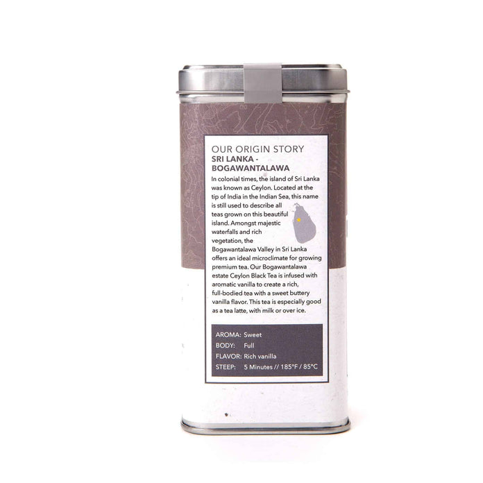Vanilla Ceylon Black Tea Bags from The Coffee Bean & Tea Leaf 20ct - Side 1